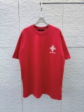 Louis Vuitton 26ss Classic Embroidered Logo T-shirt Couple Versatile Loose Short Sleeve