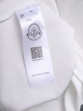 Moncler 26SS Fashion Embroidered Logo Short Sleeve Unisex Casual Versatile T-shirt