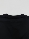 Dior Fashion Embroidered Flower Logo T-shirt Couple Casual Loose Short Sleeve