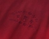 Chrome Hearts 26ss Retro Patchwork Embroidered Wash Short Sleeve Couple Casual Versatile T-shirt