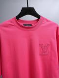 Louis Vuitton 26SS Classic Embroidered Logo Short Sleeve Unisex Casual Versatile T-shirt