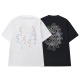 Chrome Hearts 26ss Classic Embroidered Cross Group Short Sleeve Couple Casual Versatile T-shirt