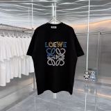 Loewe Classic Offset Logo Short Sleeve Unisex Casual Versatile T-shirt