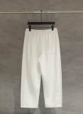 Chrome Hearts New Fashion Versatile Loose Sanitary Pants Couple Casual Pants