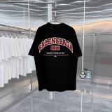 Balenciaga Classic Offset Logo Short Sleeve Unisex Casual Versatile T-shirt