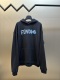 Fendi Fashion Embroidery Logo Hoodie Couple Casual Loose Sweatshirt