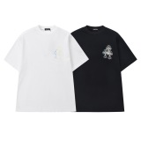 Chrome Hearts 26ss Classic Embroidered Cross Group Short Sleeve Couple Casual Versatile T-shirt