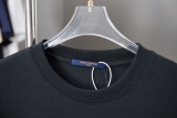 Louis Vuitton 26SS Fashion Embroidered Logo Short Sleeve Unisex Casual Versatile T-shirt