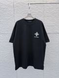 Louis Vuitton 26ss Classic Embroidered Logo T-shirt Couple Versatile Loose Short Sleeve