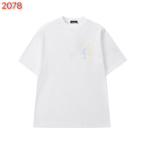 Chrome Hearts 26ss Classic Embroidered Cross Group Short Sleeve Couple Casual Versatile T-shirt