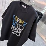 Loewe Classic Offset Logo Short Sleeve Unisex Casual Versatile T-shirt