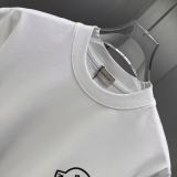 Moncler 26SS Classic Logo Printed Round Neck T-shirt Couple Casual Loose Short Sleeve