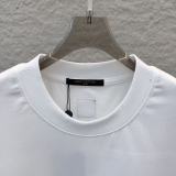 Louis Vuitton 26ss Classic Embroidered Logo T-shirt Couple Versatile Loose Short Sleeve