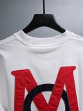 Moncler 26SS Fashion Embroidered Logo Short Sleeve Unisex Casual Versatile T-shirt