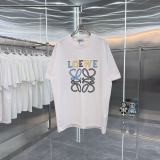Loewe Classic Offset Logo Short Sleeve Unisex Casual Versatile T-shirt