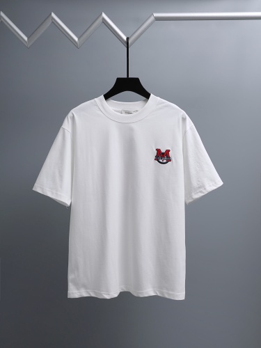 Moncler 26SS Fashion Embroidered Logo Short Sleeve Unisex Casual Versatile T-shirt