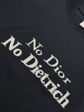 Dior Classic Embroidered Logo T-shirt Couple Casual Loose Short Sleeve