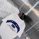 Balenciaga Classic Offset Logo Short Sleeve Unisex Casual Versatile T-shirt