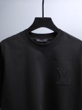 Louis Vuitton 26SS Classic Embroidered Logo Short Sleeve Unisex Casual Versatile T-shirt