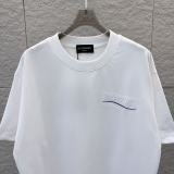 Balenciaga 26SS Classic Coke Patch Embroidered Logo T-shirt Unisex Casual Versatile Short Sleeve