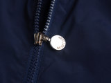 Moncler Unisex Classic Fashion Color Contrast Versatile Hooded Jacket Coat