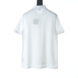 Burberry Classic Embroidered Logo Short Sleeve Collar Polo Shirt