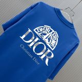 Dior Classic Logo Printed T-shirt Unisex Casual Versatile Short Sleeve