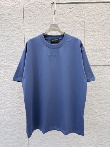 Balenciaga 26ss Classic Embroidered Logo T-shirt Unisex Versatile Loose Short Sleeve