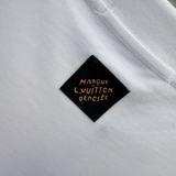 Louis Vuitton 26ss Fashion 3D Embroidered Logo T-shirt Couple Versatile Loose Short Sleeve