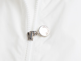 Moncler Unisex Classic Fashion Color Contrast Versatile Hooded Jacket Coat