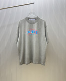 Off White Classic Arrow Logo Printed Washed T-shirt Unisex Casual Versatile Short Sleeve