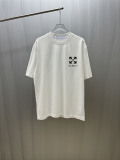 Off White Classic Arrow Logo Printed T-shirt Unisex Casual Versatile Short Sleeve