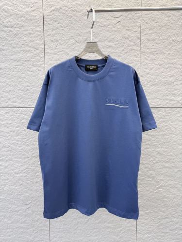 Balenciaga 26SS Classic Coke Patch Embroidered Logo T-shirt Unisex Casual Versatile Short Sleeve