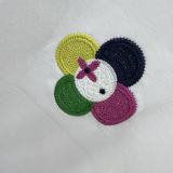 Louis Vuitton 26ss Personalized Embroidered Round Neck T-shirt Couple Versatile Loose Short Sleeve