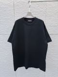 Balenciaga 26ss Classic Embroidered Logo T-shirt Unisex Versatile Loose Short Sleeve
