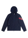 Moncler Unisex Classic Fashion Color Contrast Versatile Hooded Jacket Coat