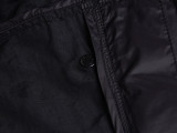 Moncler Classic Color Contrast Splicing Letter Embroidery Hoodie Jacket Couple Versatile Casual Coat