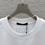 Louis Vuitton 26ss Personalized Embroidered Round Neck T-shirt Couple Versatile Loose Short Sleeve