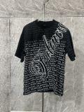 Balenciaga 26SS Fashion Full Logo Printed Short Sleeve Couple Versatile Loose Embroidered T-shirt