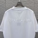 Balenciaga 26ss Classic Embroidered Logo T-shirt Unisex Versatile Loose Short Sleeve