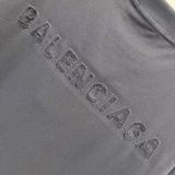 Balenciaga 26ss Classic Embroidered Logo T-shirt Unisex Versatile Loose Short Sleeve