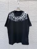 Louis Vuitton 26ss Fashion 3D Embroidered Logo T-shirt Couple Versatile Loose Short Sleeve