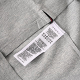 Gucci Classic Embroidered Logo Splicing Ribbon Short Sleeve Polo Shirt