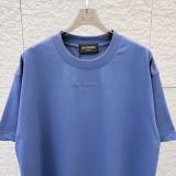 Balenciaga 26ss Classic Embroidered Logo T-shirt Unisex Versatile Loose Short Sleeve