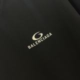 Balenciaga 26SS Classic Offset Logo Short Sleeve Unisex Casual Loose T-shirt