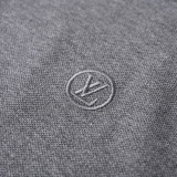Louis Vuitton Classic Embroidered Logo Short Sleeve Polo Shirt