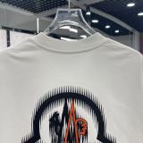 Moncler 26SS Classic Logo Printed Short Sleeve Unisex Casual Loose T-shirt