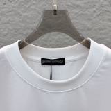 Chrome Hearts 26SS Fashion Embroidered Cross Embroidered Short Sleeve Unisex Casual Round Neck T-shirt