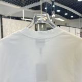 Balenciaga 26SS Fashion Logo Printed Splicing Short Sleeve Unisex Casual Loose T-shirt