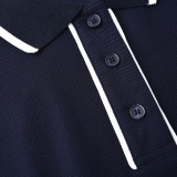 Gucci Classic Embroidered Logo Casual Short Sleeve Polo Shirt